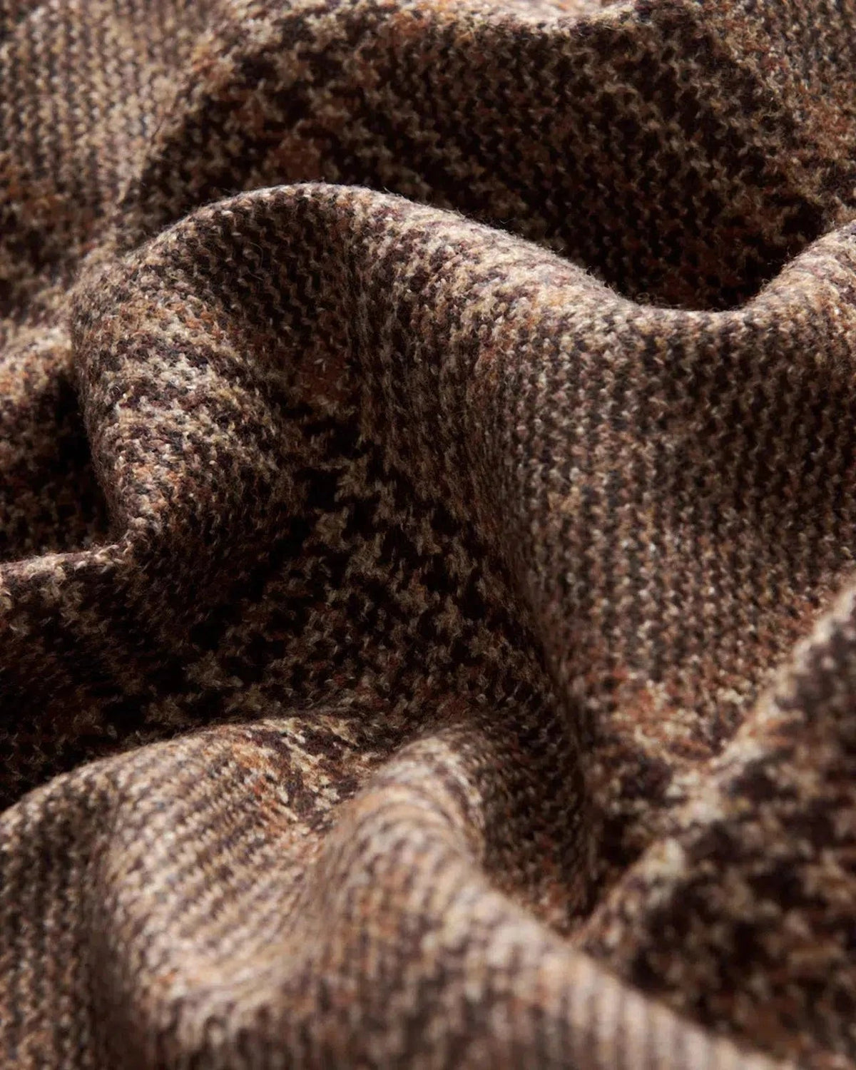Bernard Weatherill Two Button Window Check Wool Jacket Brown - Malford_of_London_Tailoring_Archive