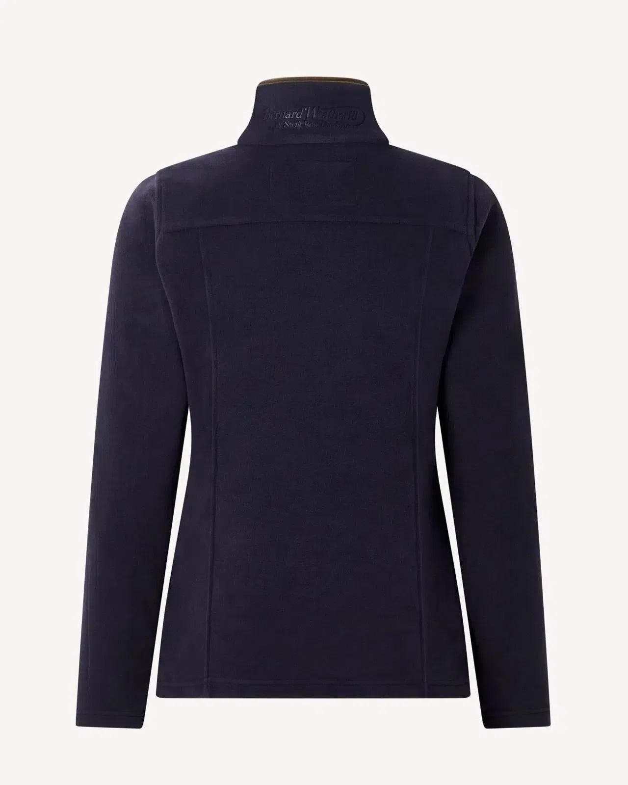 Bernard Weatherill Womens 1/4 Zip Fleece Jacket Dark Navy - Malford_of_London_Tailoring_Archive