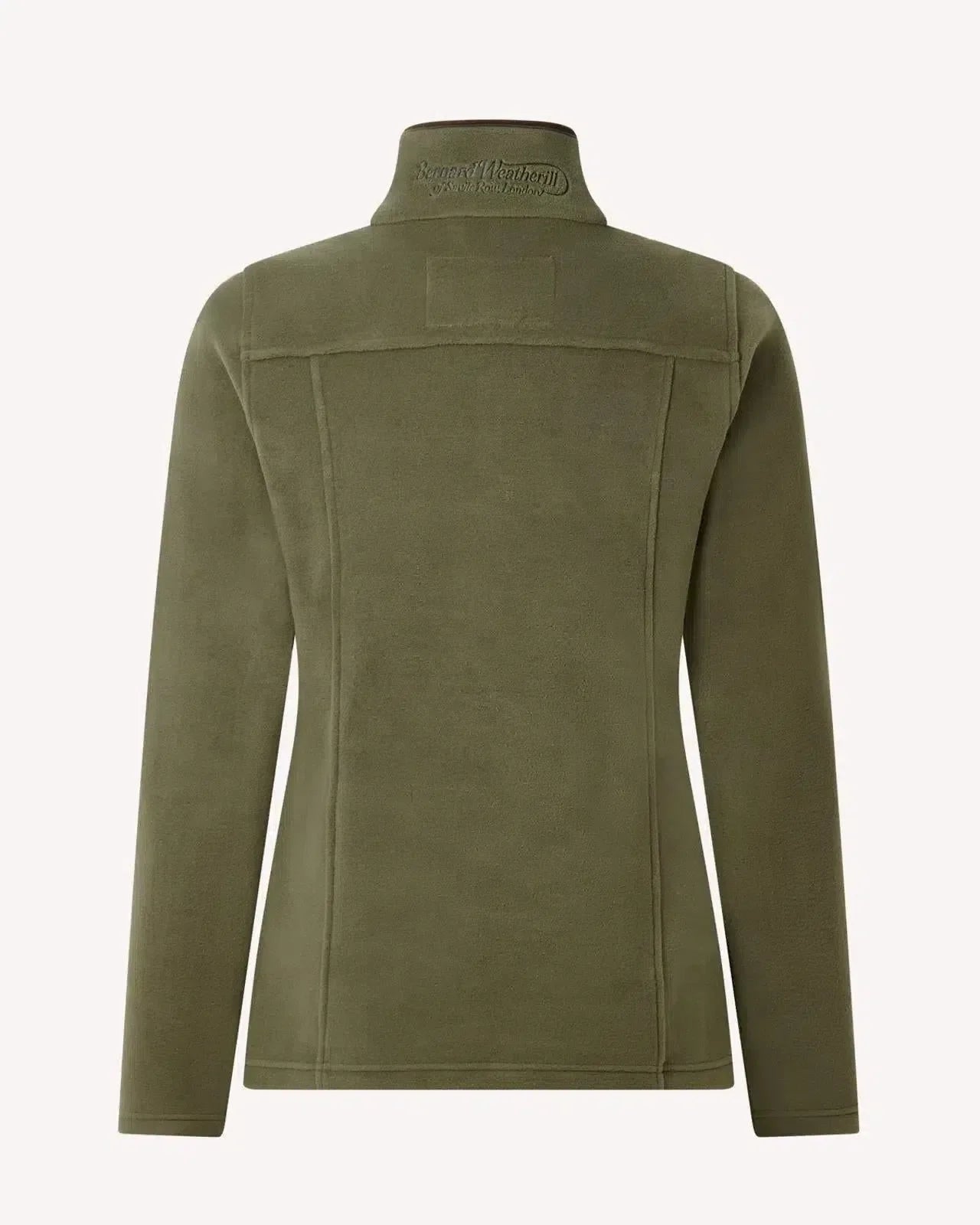 Bernard Weatherill Womens 1/4 Zip Fleece Jacket Forest Green - Malford_of_London_Tailoring_Archive