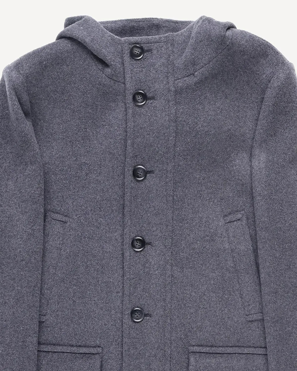Bernard Weatherill Wool Cashmere Parker Grey - Malford_of_London_Tailoring_Archive