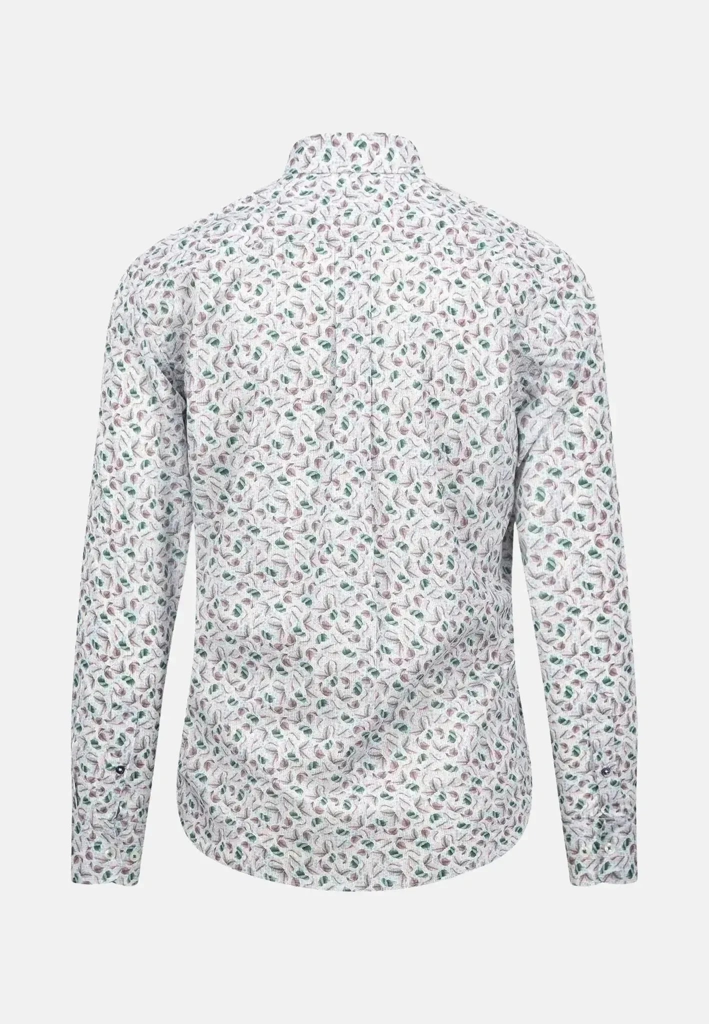 Fynch - Hatton Premium Flowers Print Shirt Pale Blush – Tailored Menswear | Malford of London