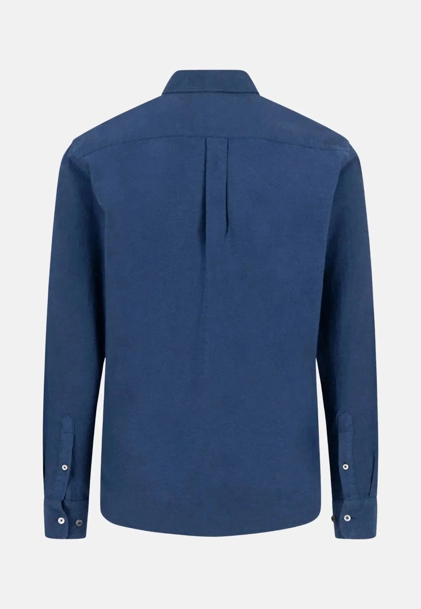 Fynch - Hatton Winter Solid Button Down Shirt Navy – Tailored Menswear | Malford of London