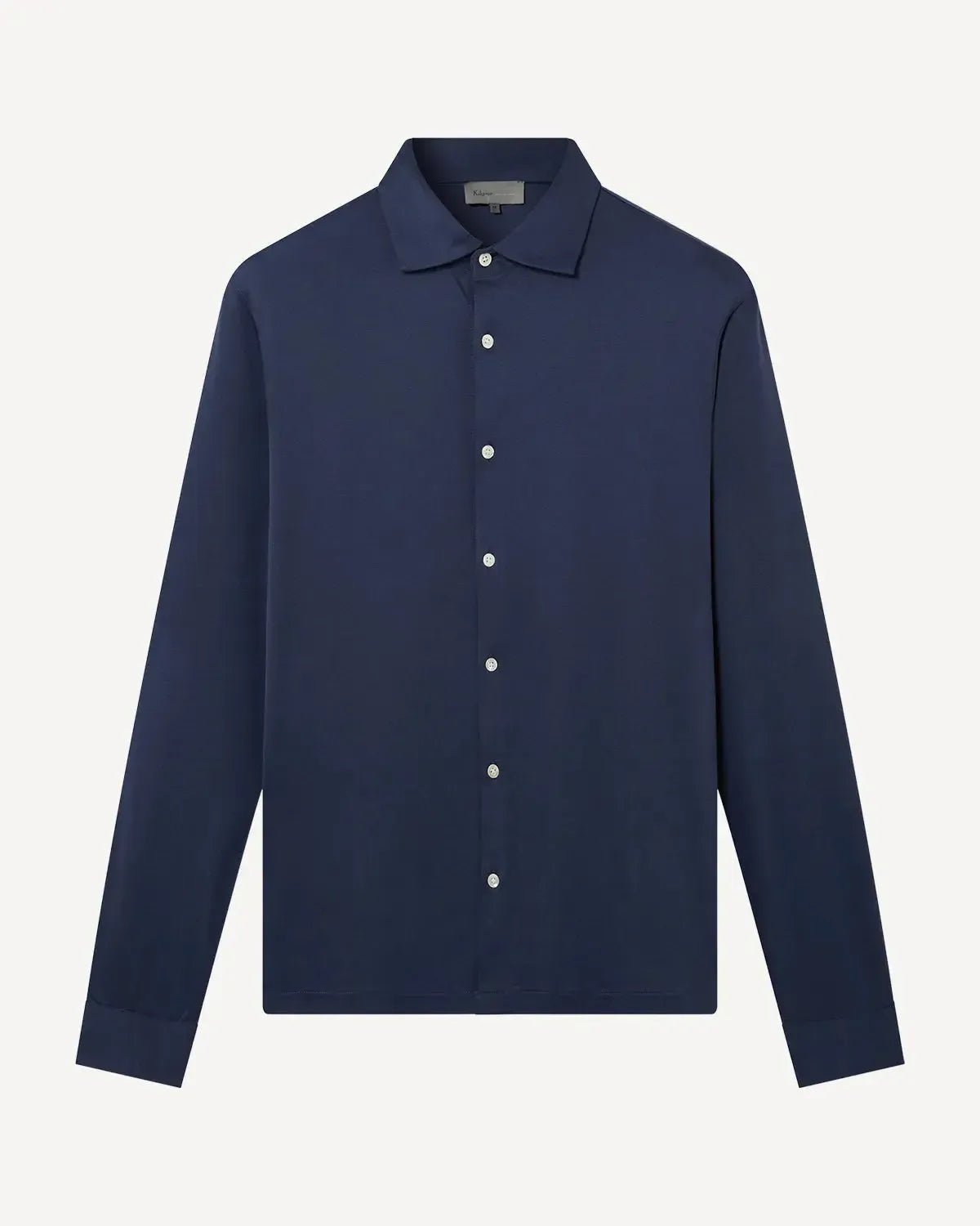 Kilgour Classic Fit Jersey Shirt Air Force Blue – Tailored Menswear | Malford of London