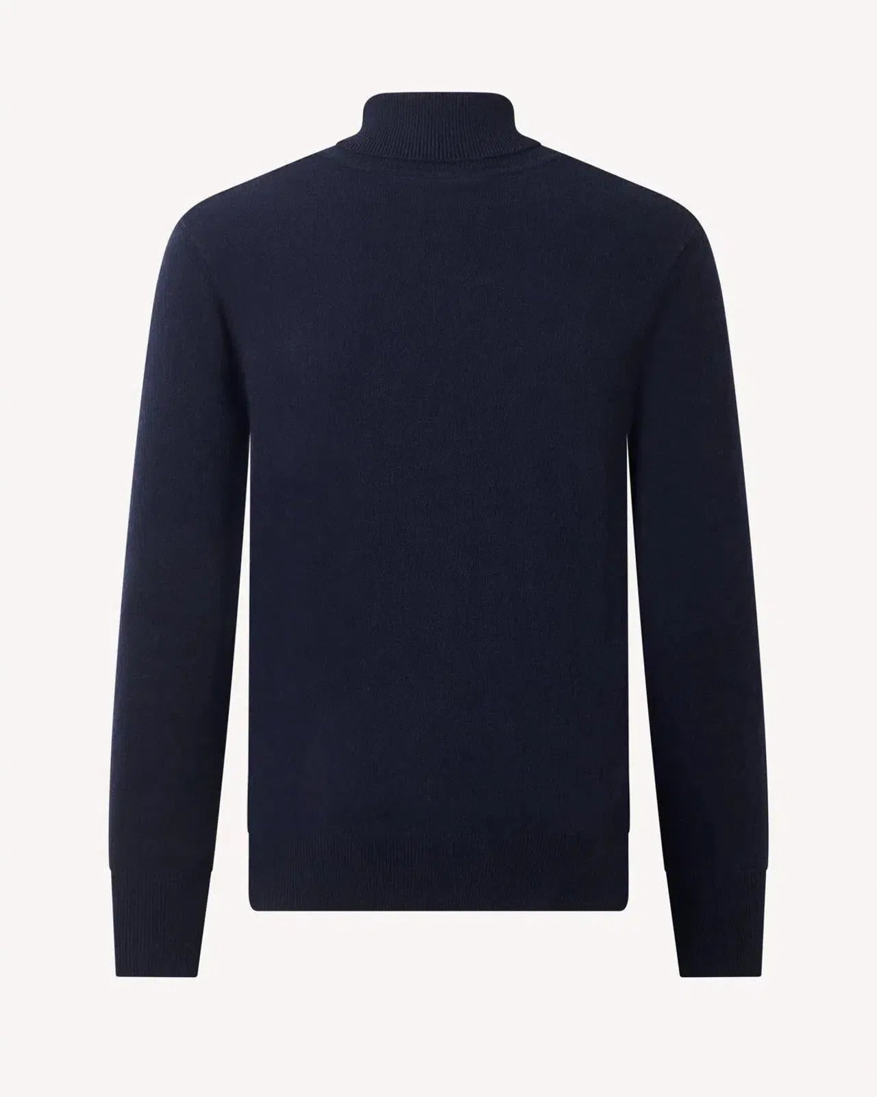 Kilgour Roll Neck Navy Blue Cashmere Jumper – Savile Row Menswear Outlet | Malford of London