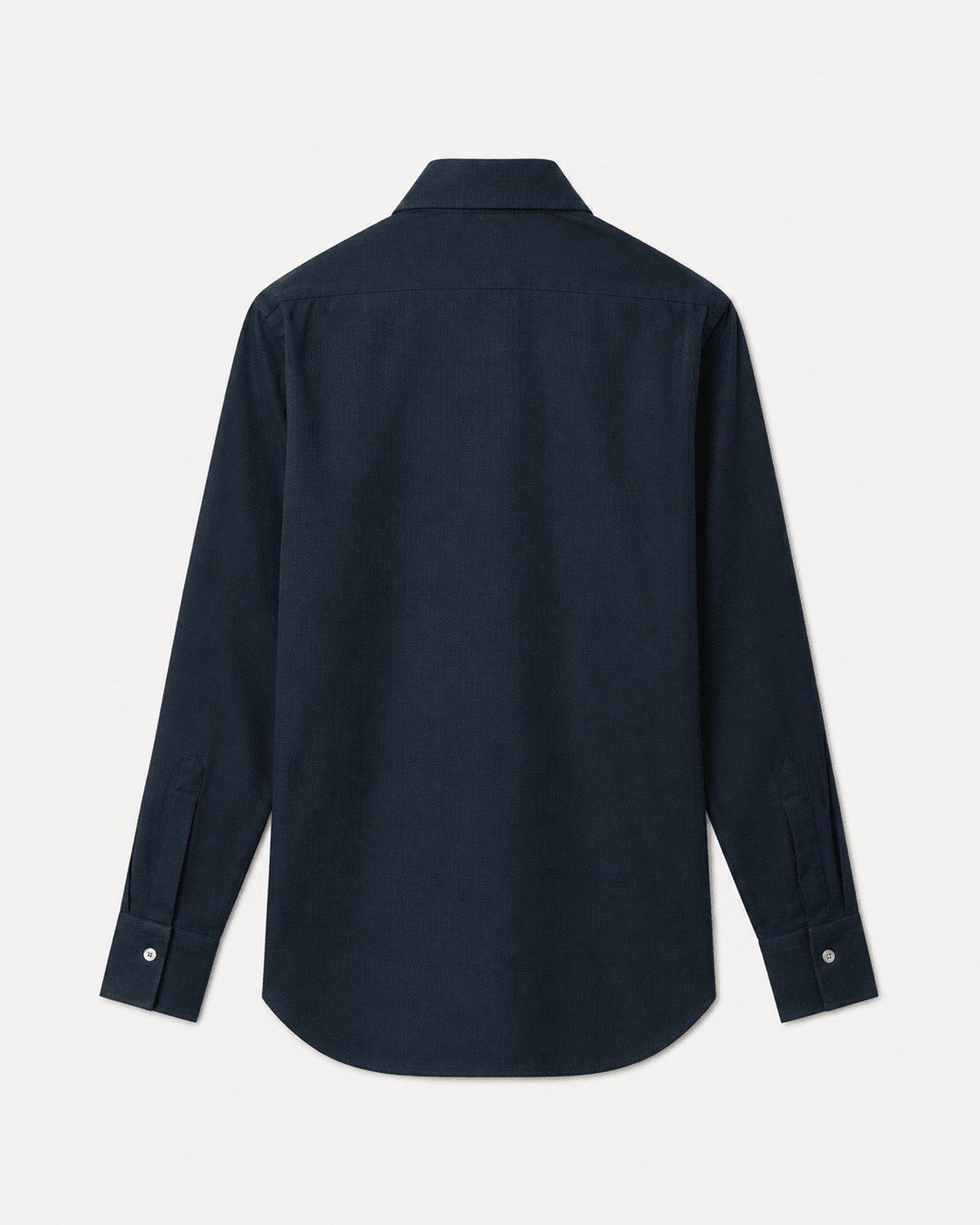 Kilgour Textured Weave Shirt Navy – Savile Row Menswear Outlet | Malford of London