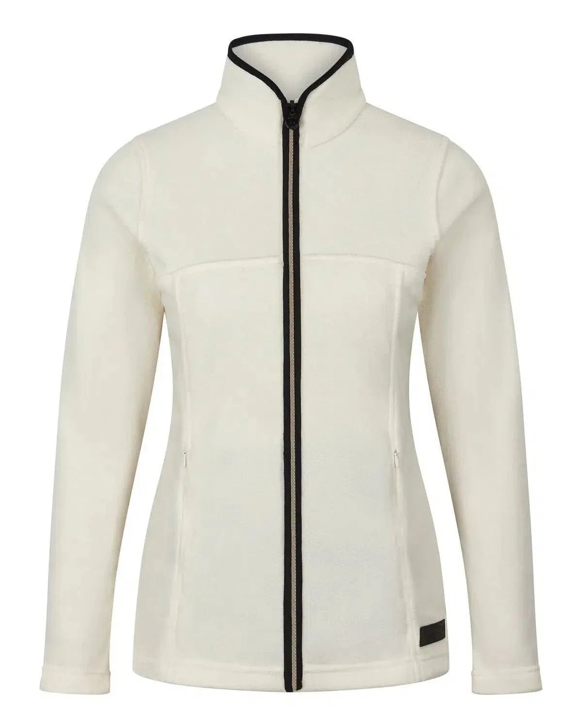 Ladies Full Zip Summer Fleece Cream - Malford_of_London_Tailoring_Archive