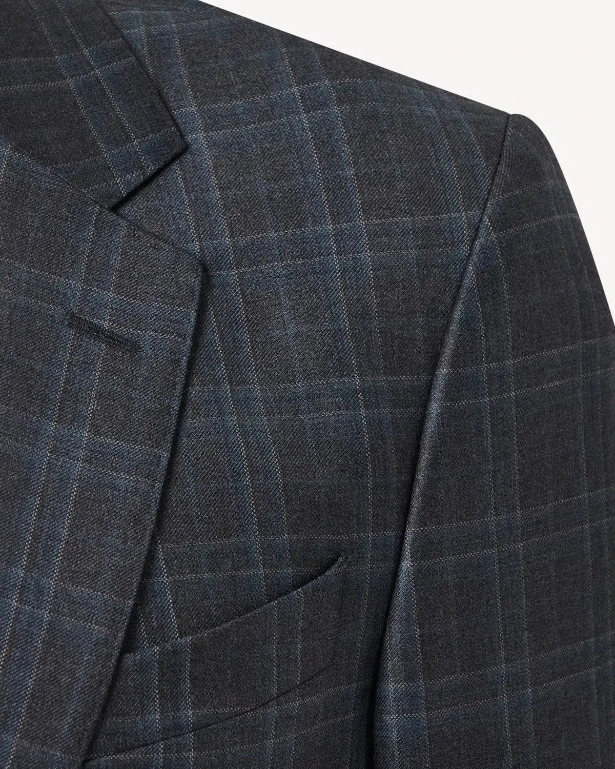 Richard James Check Jacket Charcoal - Malford_of_London_Tailoring_Archive