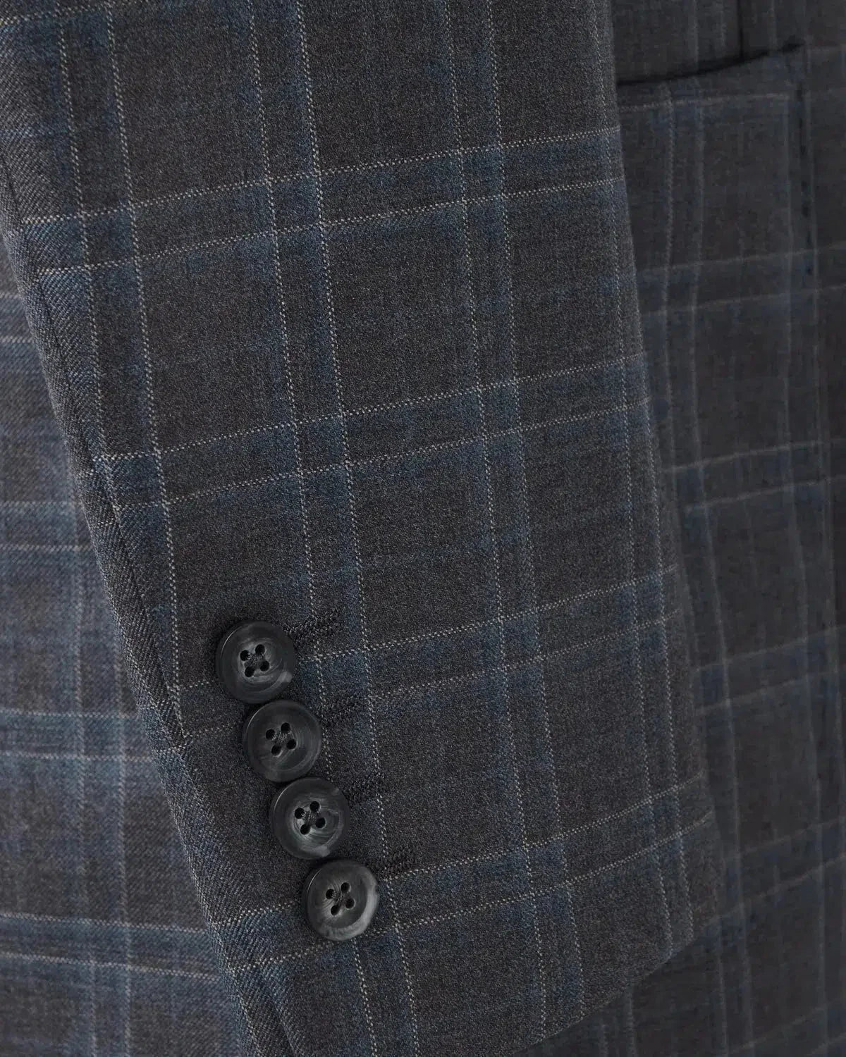 Richard James Check Jacket Charcoal - Malford_of_London_Tailoring_Archive