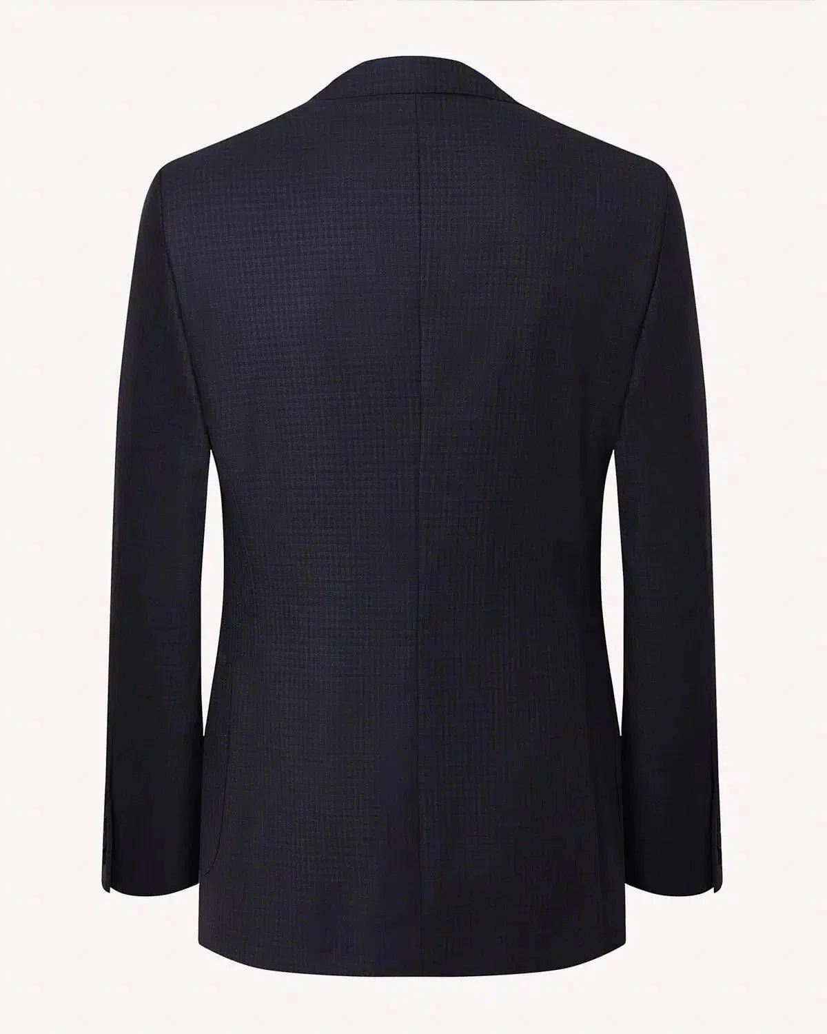 Richard James Club Check Jacket Navy Blue - Malford_of_London_Tailoring_Archive