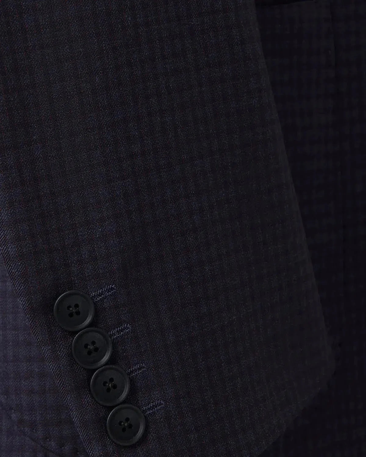 Richard James Club Check Jacket Navy Blue - Malford_of_London_Tailoring_Archive