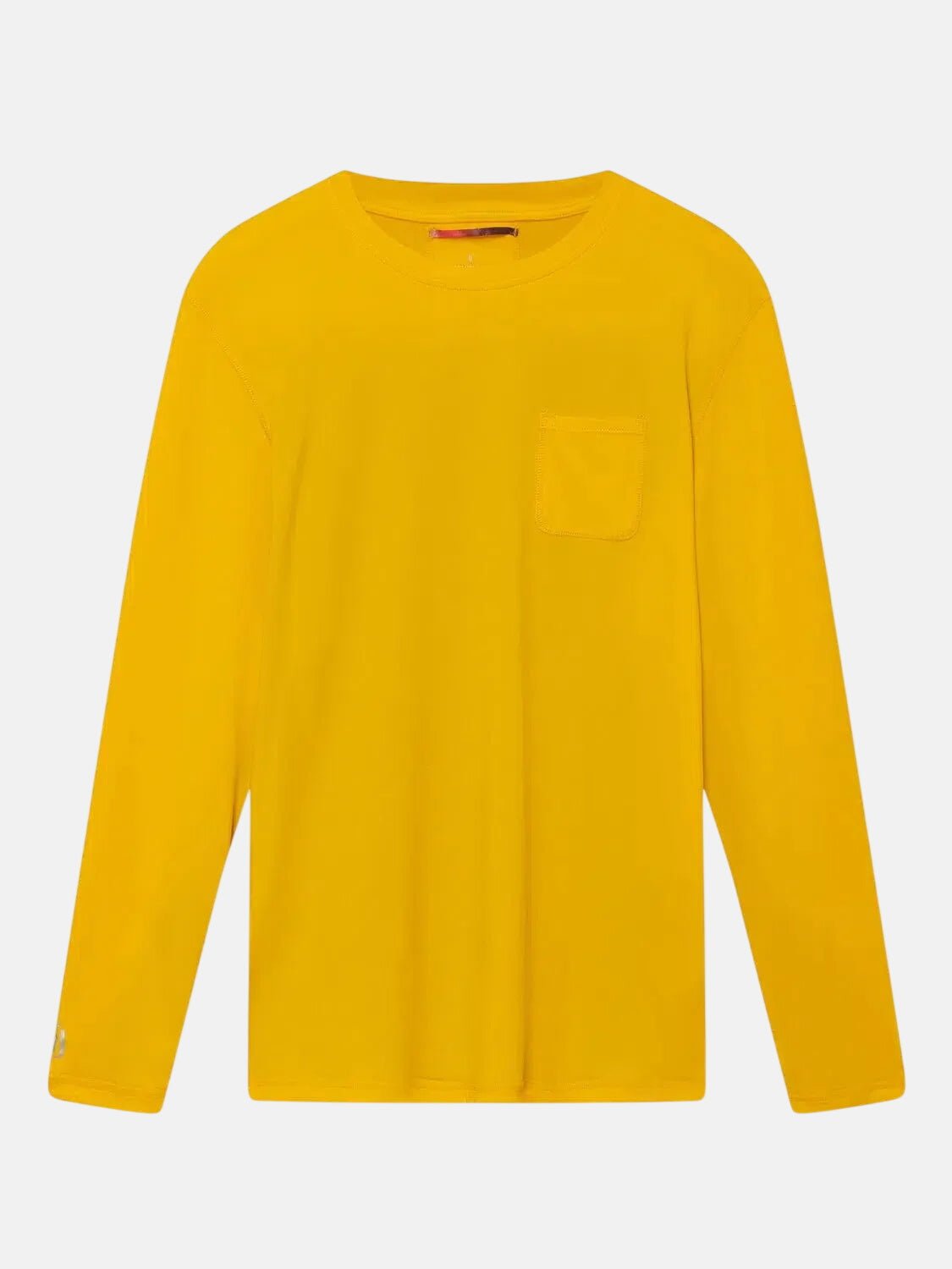 Richard James Long Sleeve Active Tee Egg Yolk Arctic - Malford_of_London_Tailoring_Archive