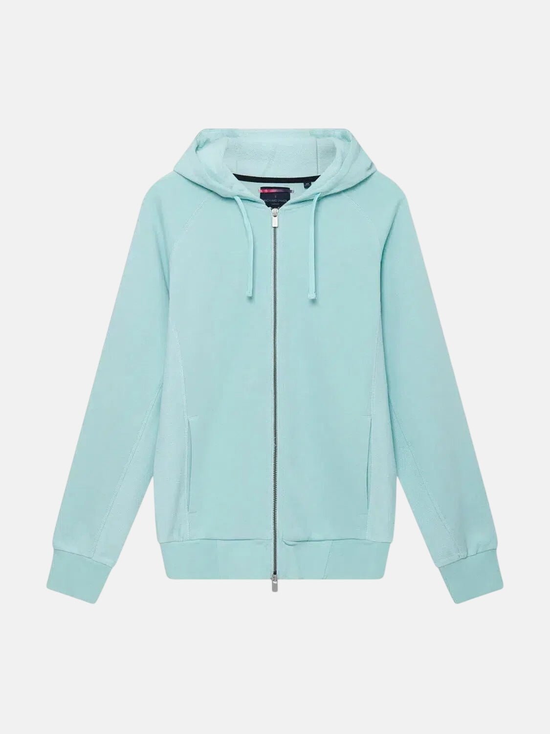 Richard James Lounge Hoodie Aqua - Malford_of_London_Tailoring_Archive