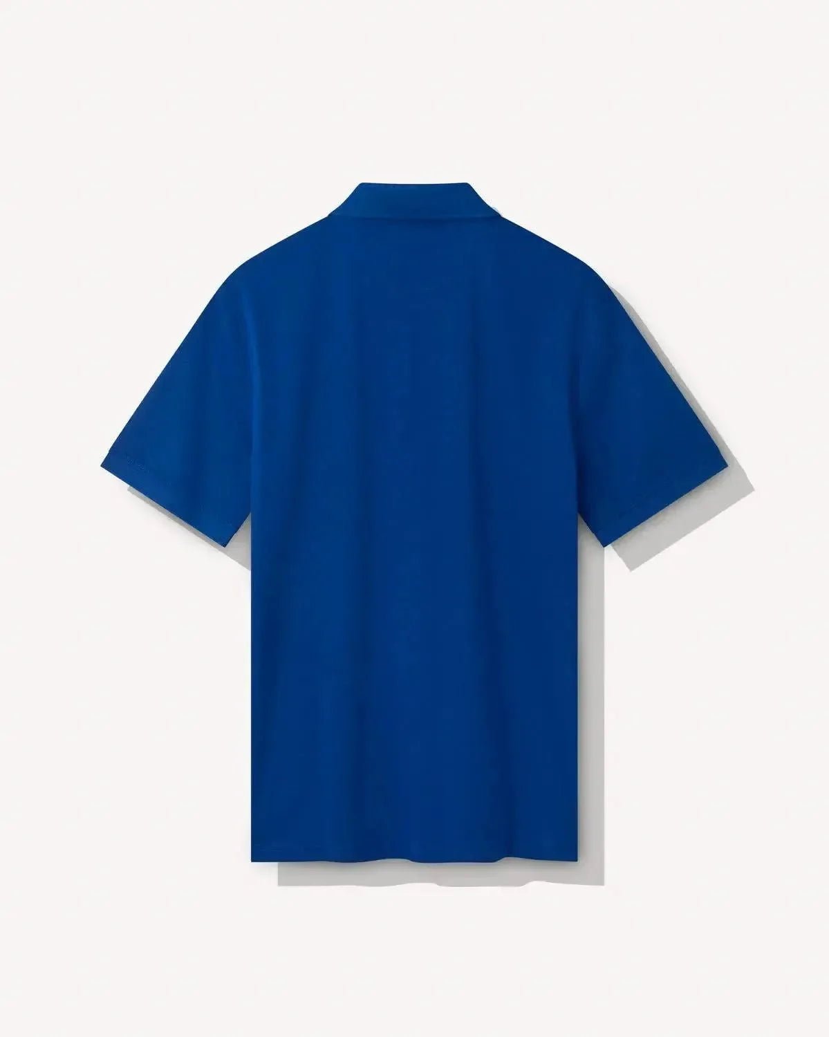 Richard James Mercerised Cotton Polo Shirt Air Force Blue - Malford_of_London_Tailoring_Archive