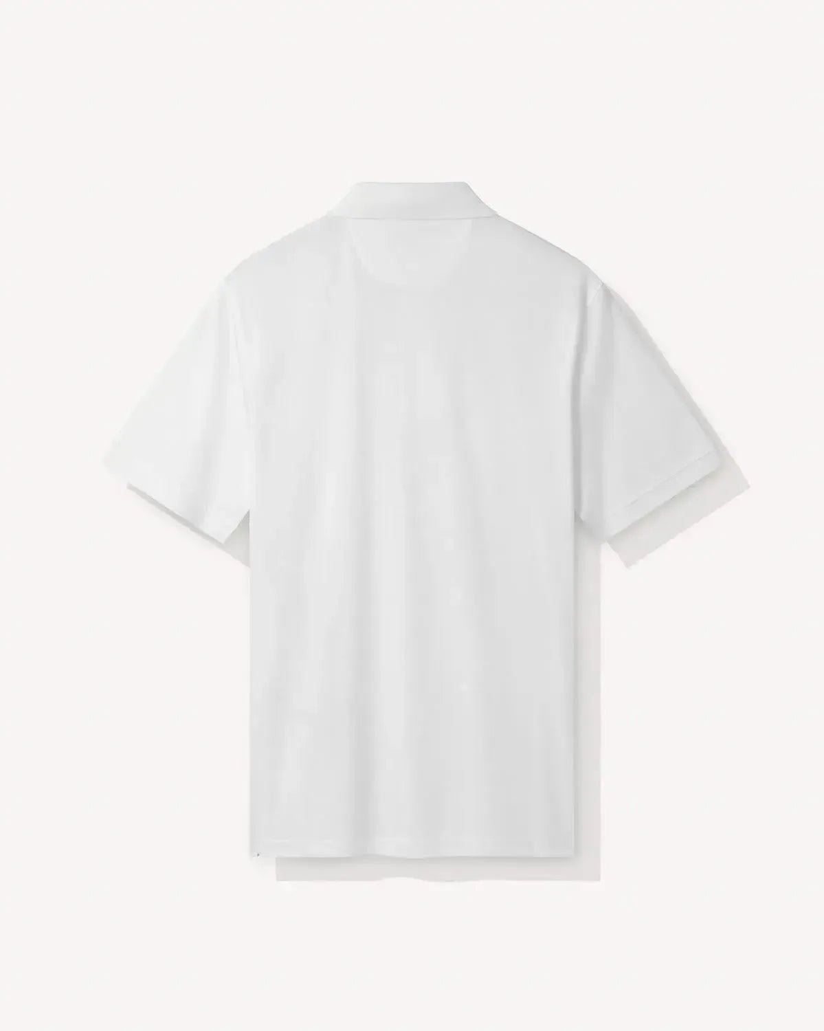Richard James Mercerised Cotton Polo Shirt White – Savile Row Menswear Outlet | Malford of London