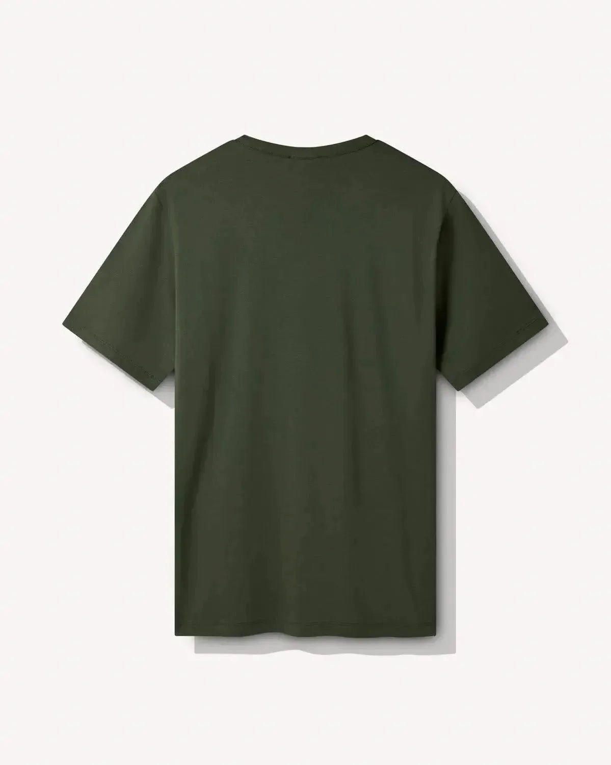 Richard James Mercerised Cotton T-Shirt Olive - Malford_of_London_Tailoring_Archive