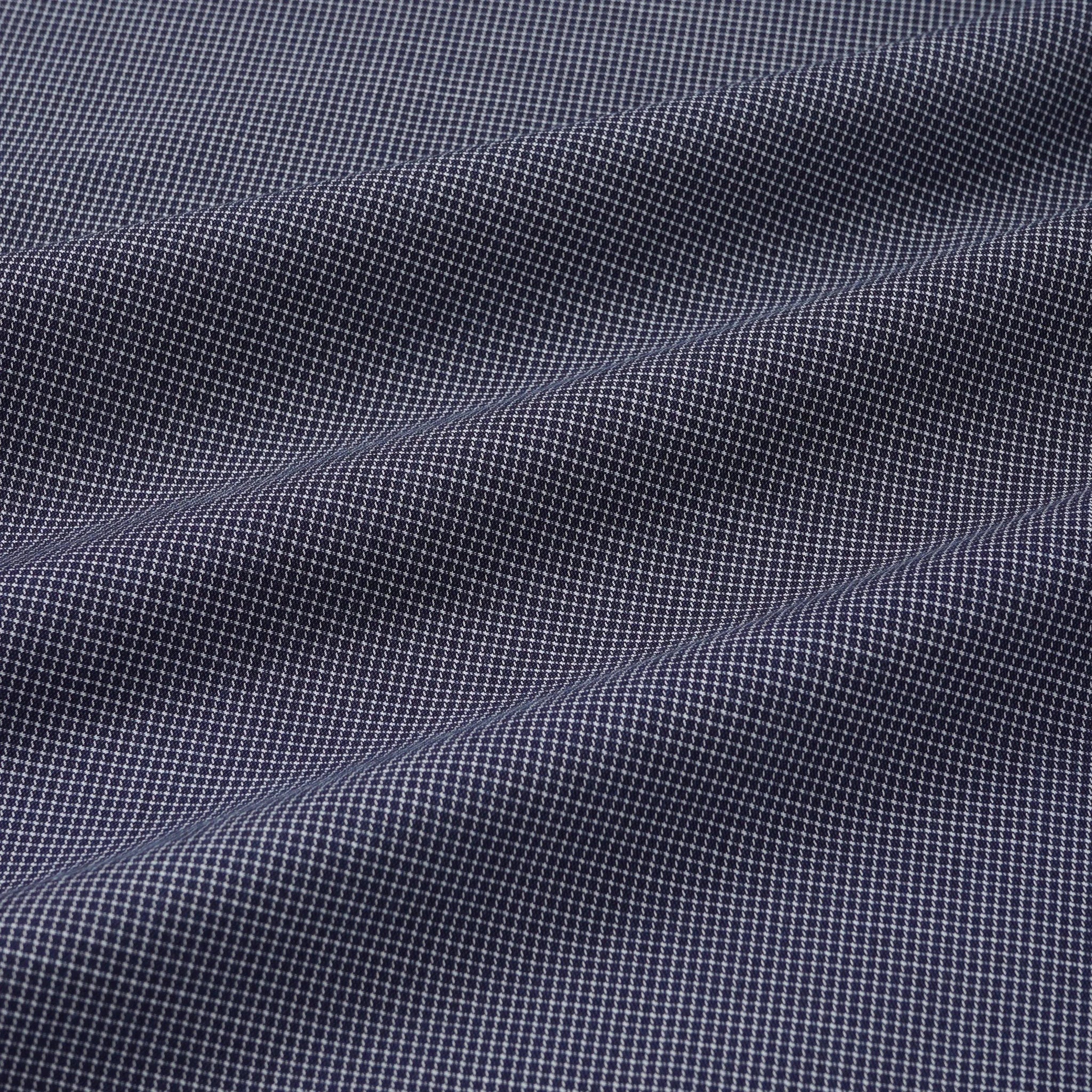 Thomas Pink Shirt Tailored Fit Check Blue Cotton – Savile Row Menswear Outlet | Malford of London