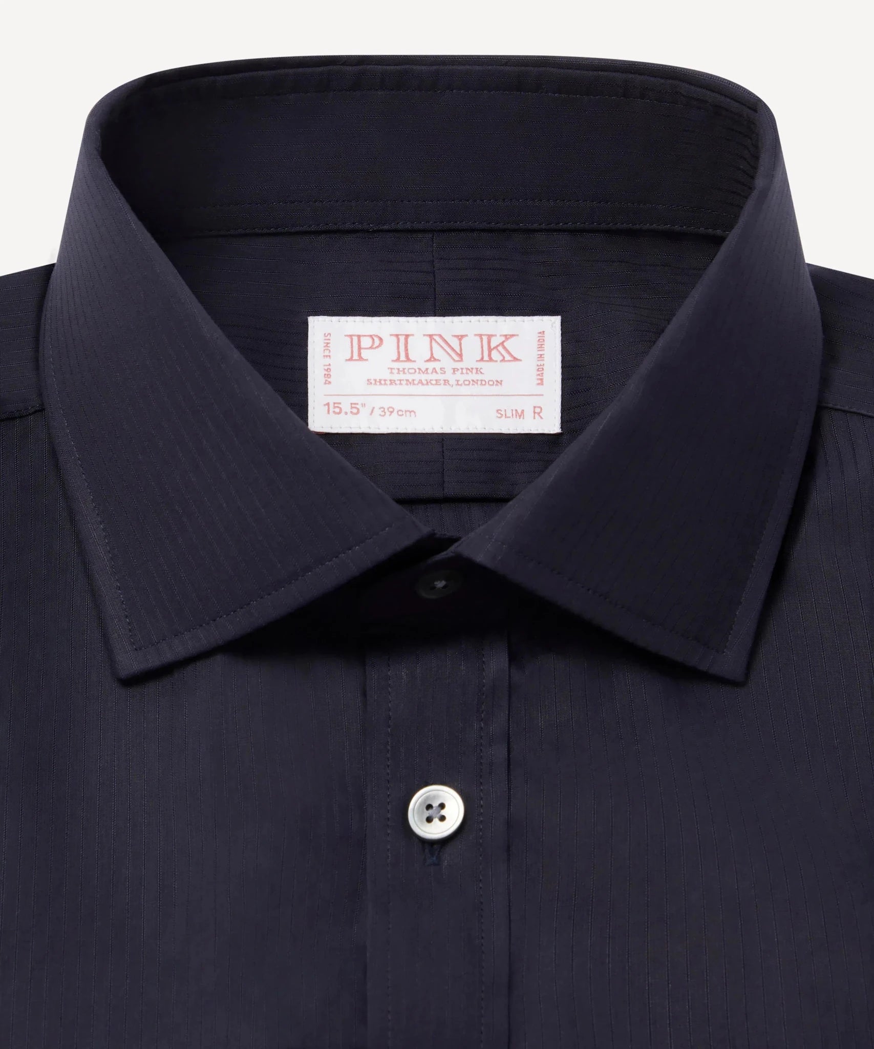 Thomas Pink Slim Fit Formal Poplin Needle Stripe Shirt – Savile Row Menswear Outlet | Malford of London