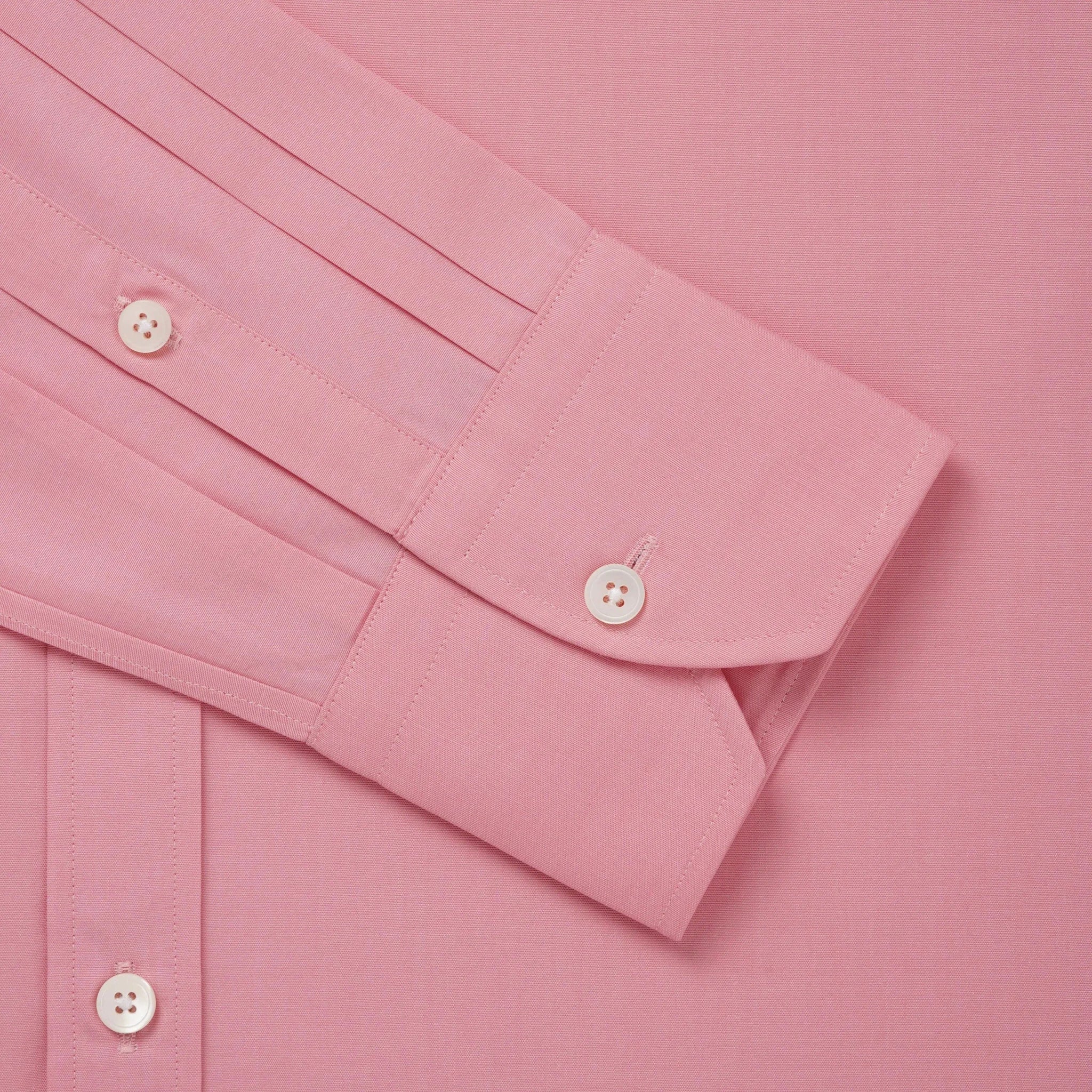 Thomas Pink Slim Fit Formal Ramses Poplin Shirt