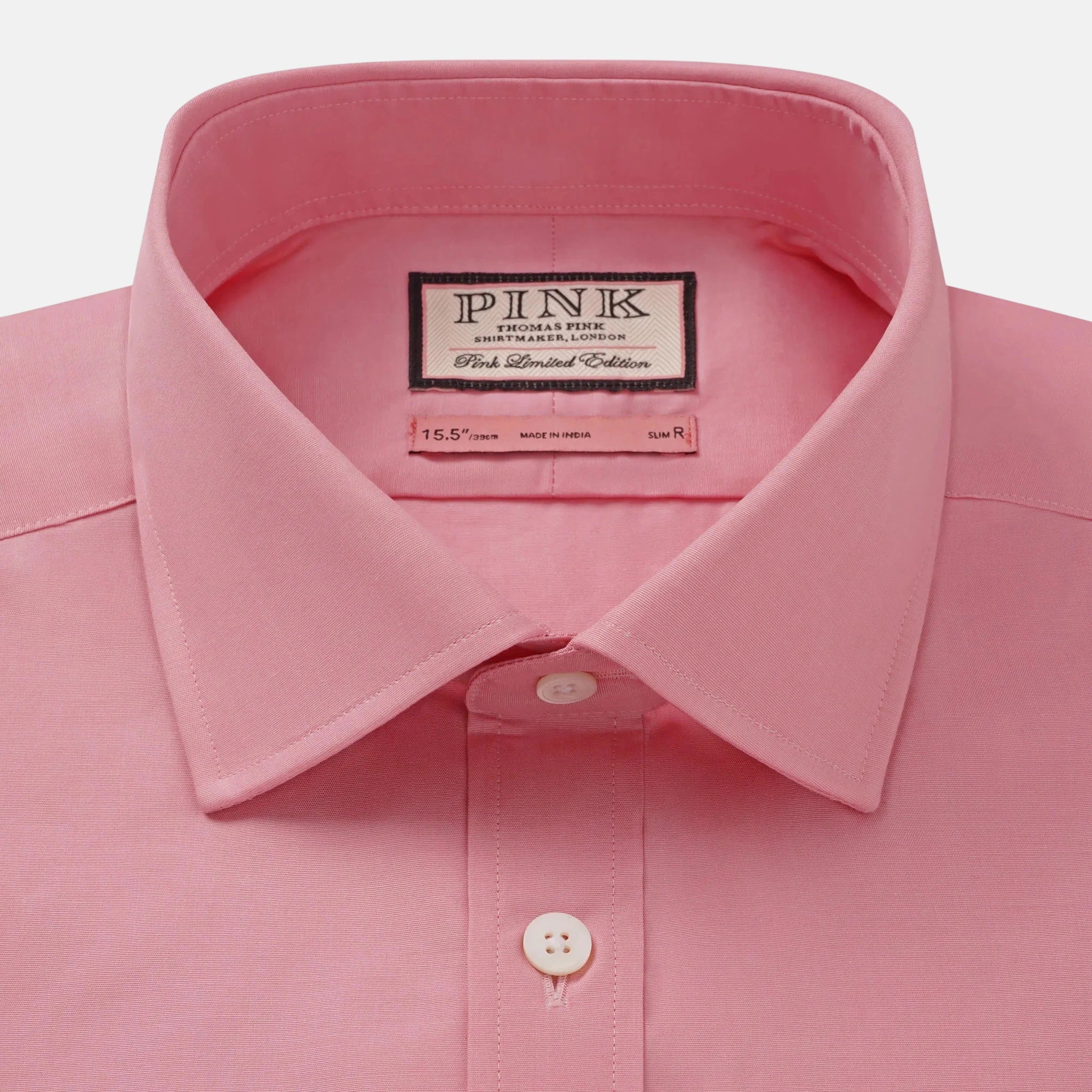 Thomas Pink Slim Fit Formal Ramses Poplin Shirt | Malford of London Thomas Pink Slim Fit Formal Ramses Poplin Shirt | Malford of London