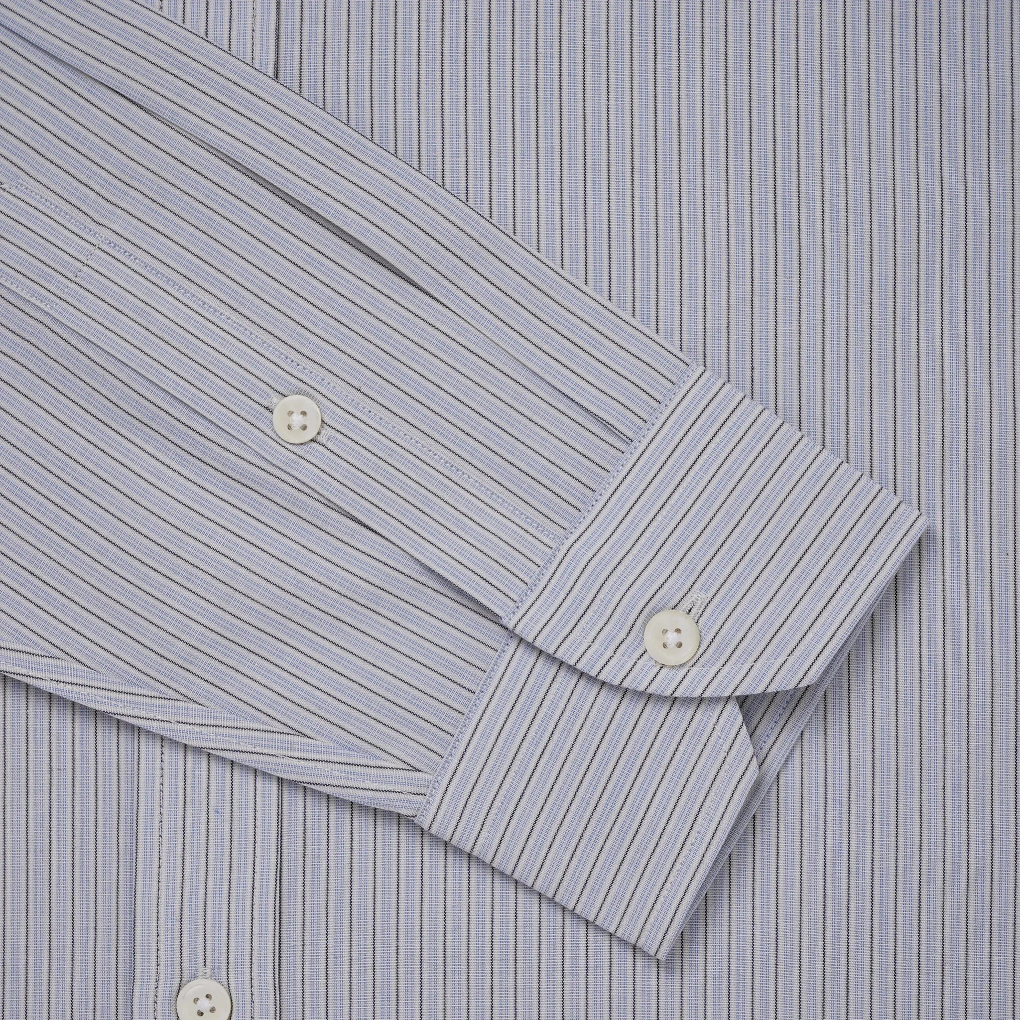 Thomas Pink Slim Fit Smart Casual Track Stripe Shirt – Savile Row Menswear Outlet | Malford of London