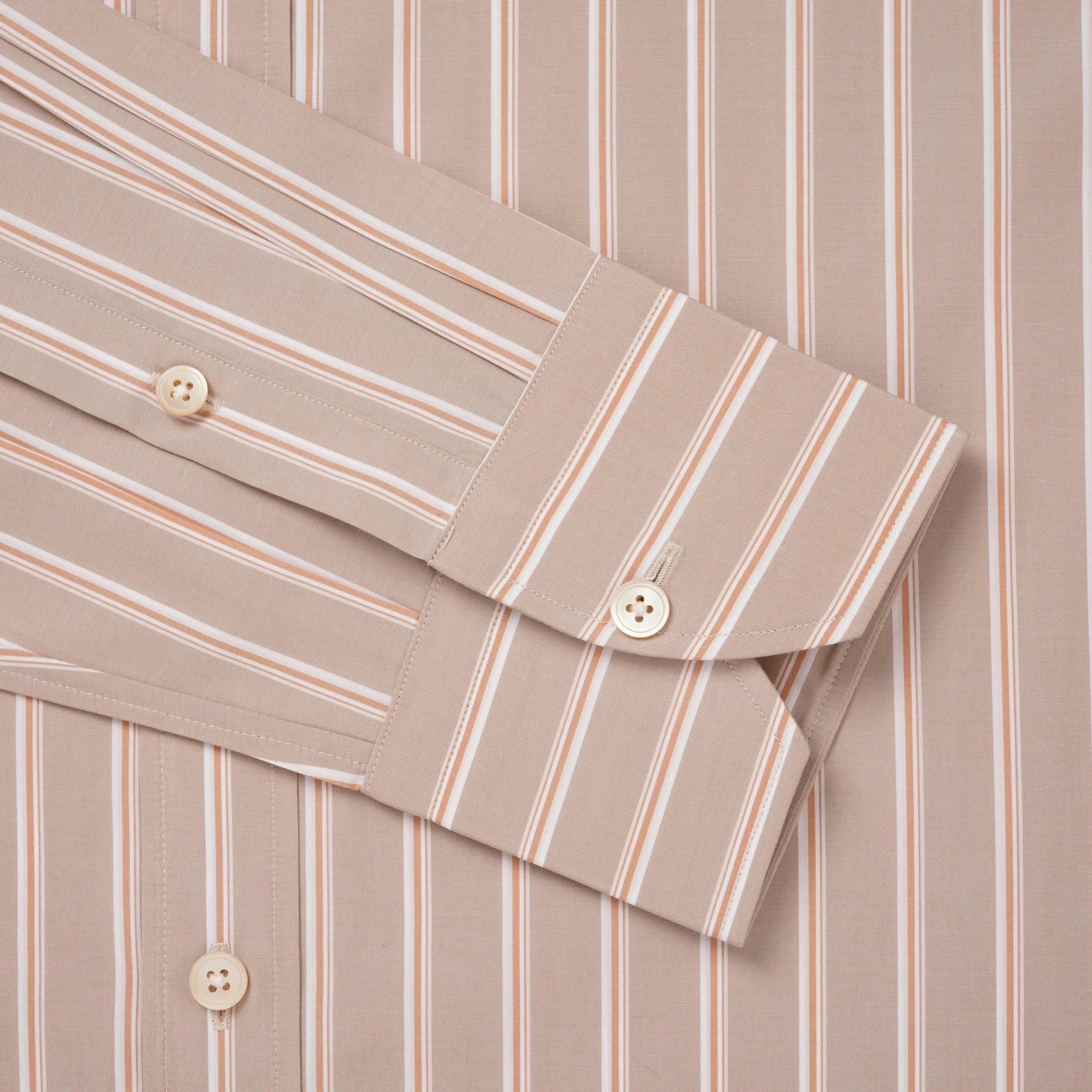 Thomas Pink Tailored Fit Formal Multi Track Stripe Shirt – Savile Row Menswear Outlet | Malford of London