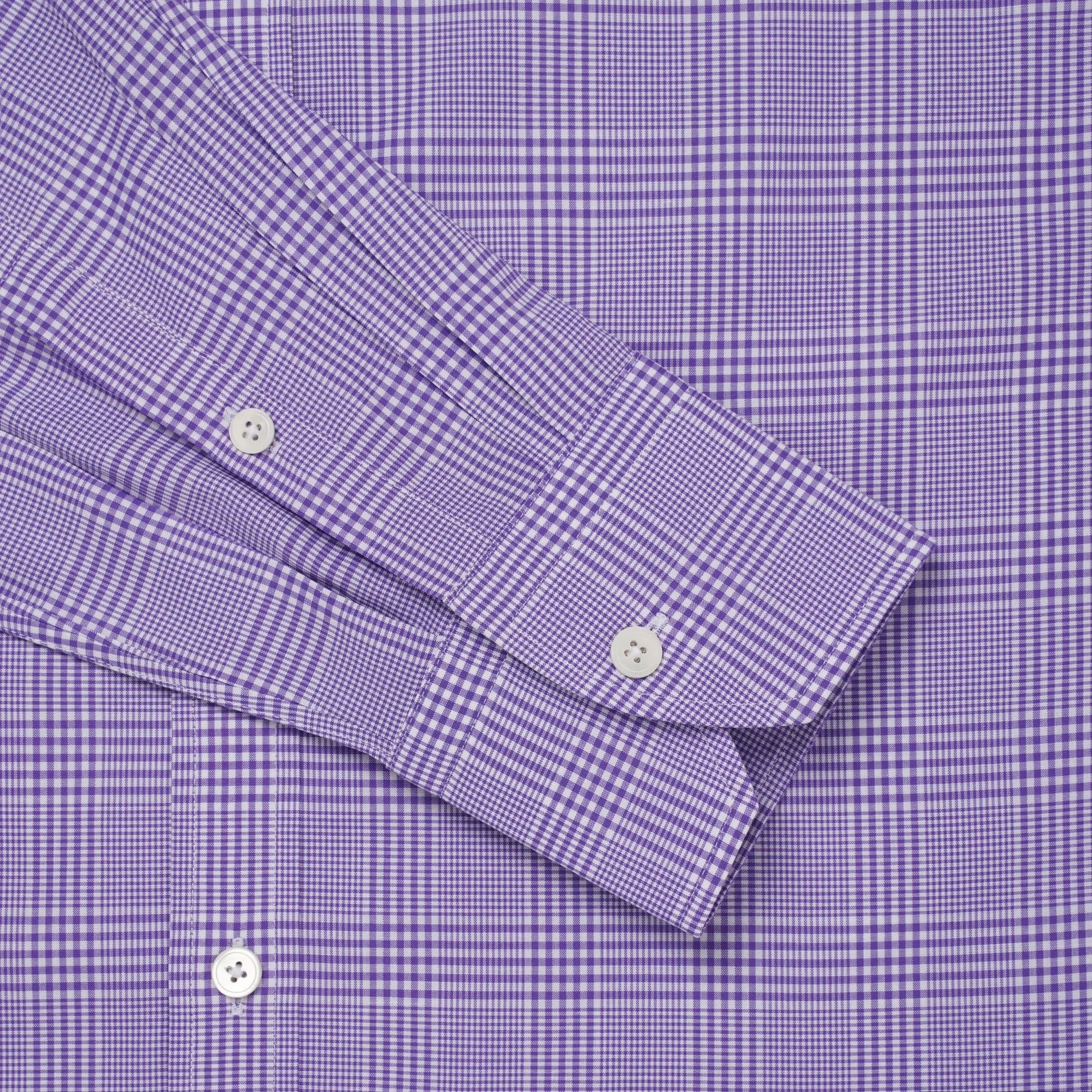 Thomas Pink Tailored Fit Formal POW Check Shirt – Savile Row Menswear Outlet | Malford of London