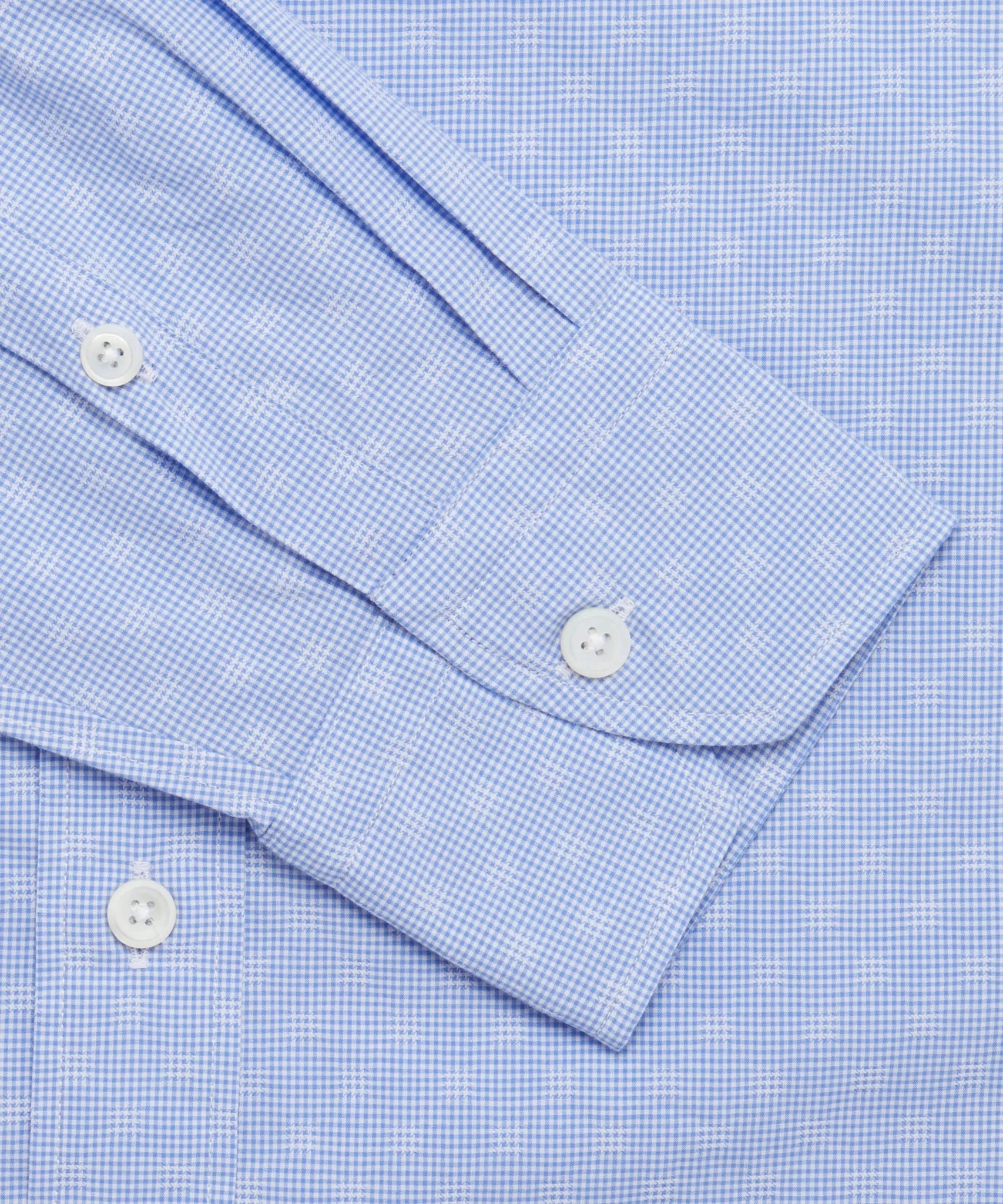 Thomas Pink Tailored Fit Smart Casual Micro Gingham Shirt – Savile Row Menswear Outlet | Malford of London